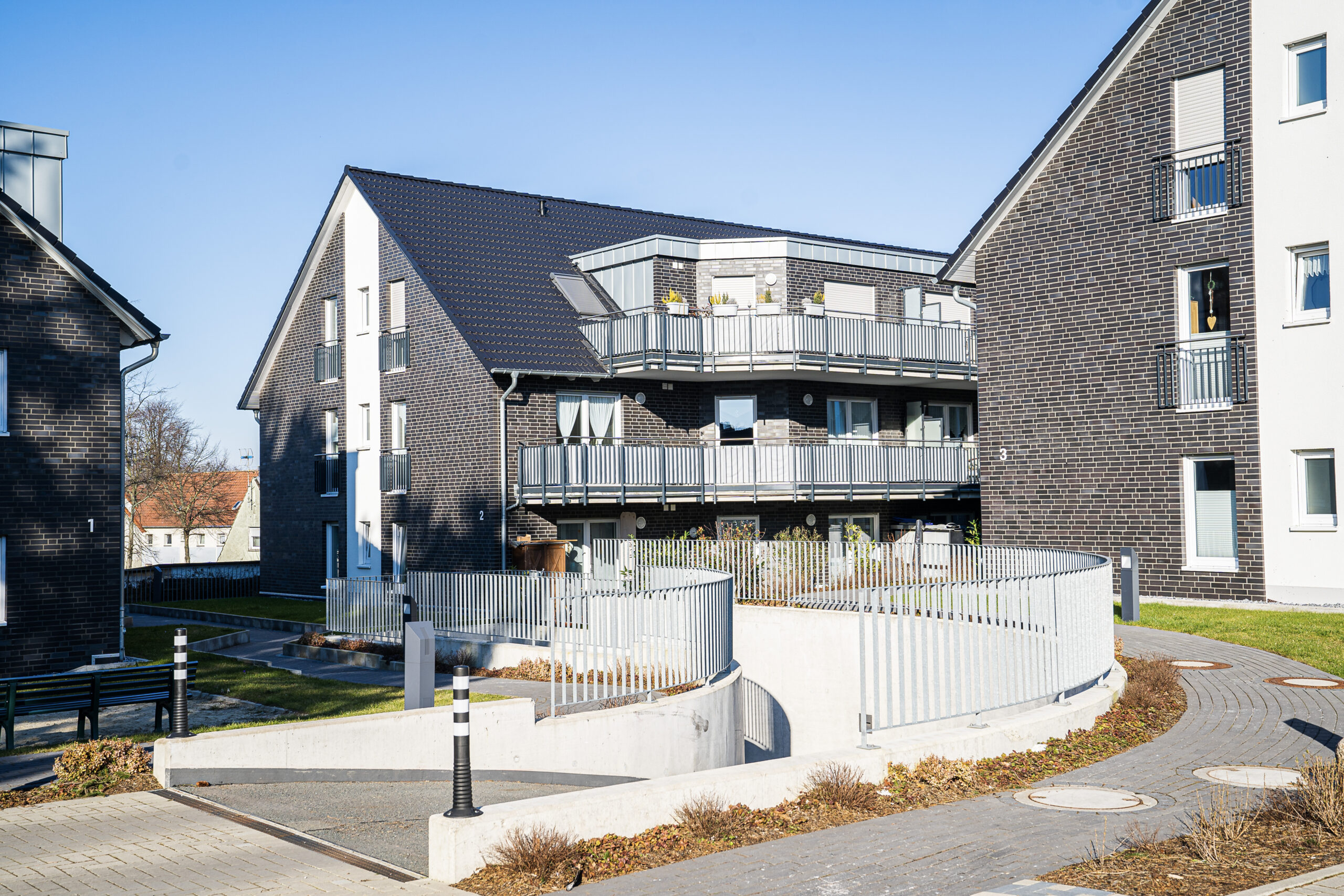 Mehrfamilienhaus mit Dachterrasse